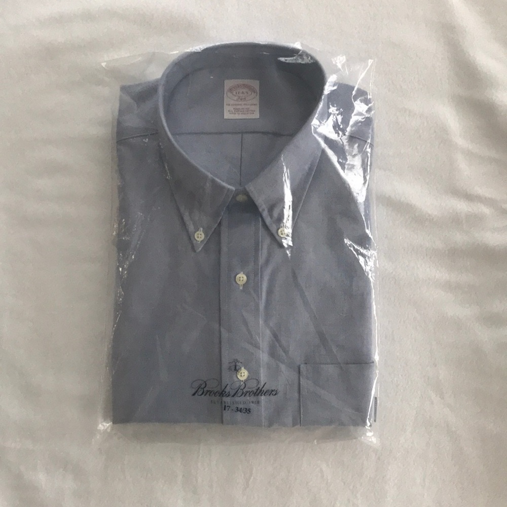 Brooks Brothers Blue Button Down Shirt
